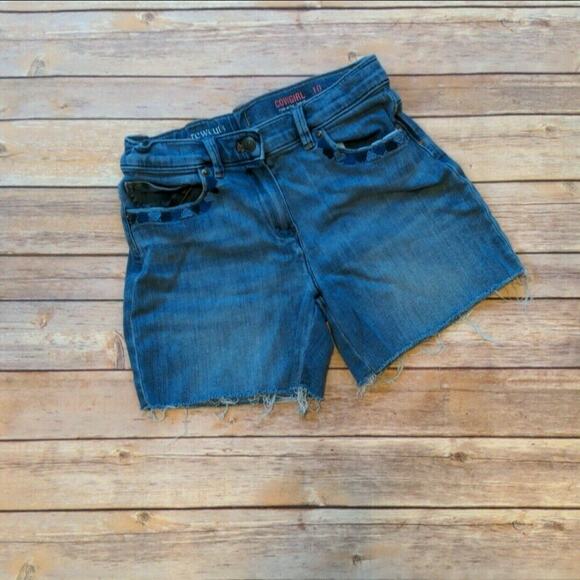 J.Crew Crewcuts Jean (Denim) Shorts -Cowgirl Size 10 - Picture 1 of 4